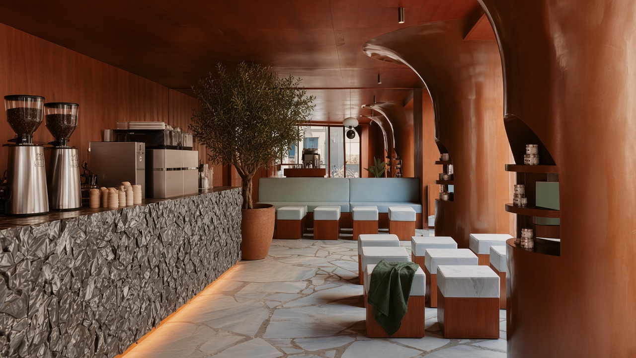 Design coffee shops in Paris